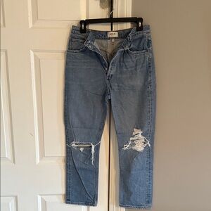 Agolde Riley Light Blue women’s Relaxed Jeans